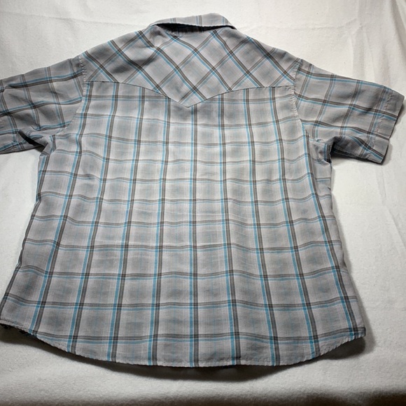 Vintage Wrangler Pearl Snap Short Sleeve Shirt - Picture 8 of 10